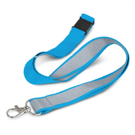 Reflector Lanyards light blue